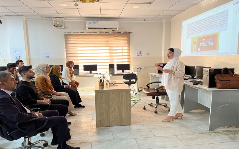 ورشة عمل بعنوان "حل المشكلات الحالية في تعلم اللغة الإنجليزية"